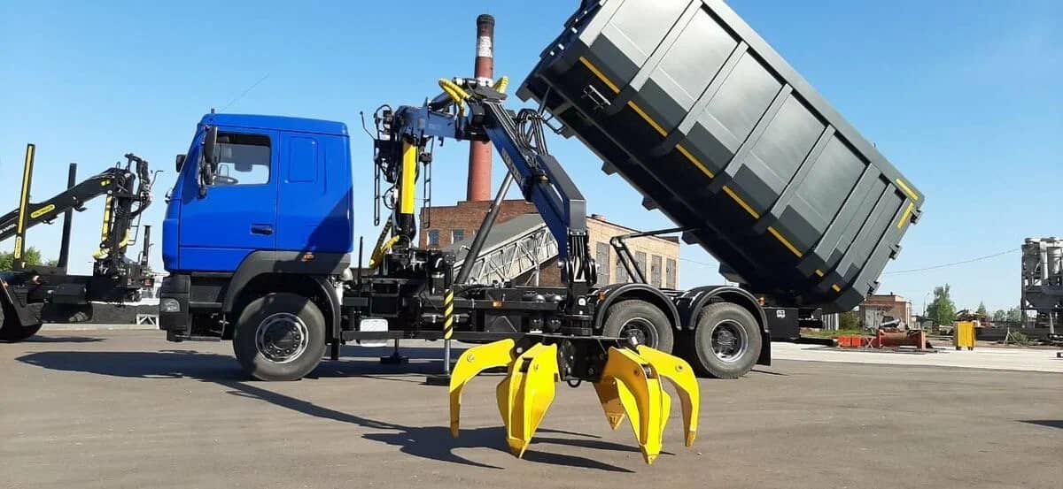 техника для приема металлолома 