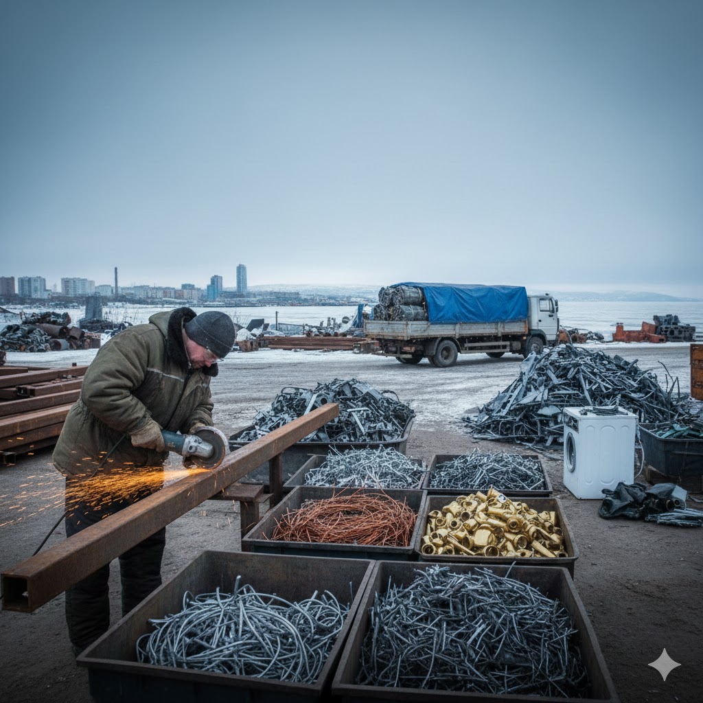 подготовка металлолома к сдаче